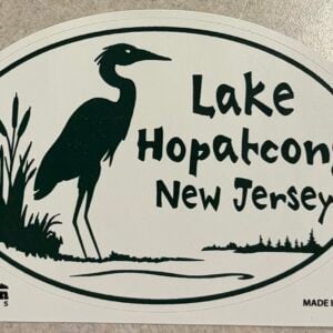 Lake Hopatcong Car Decal – Heron
